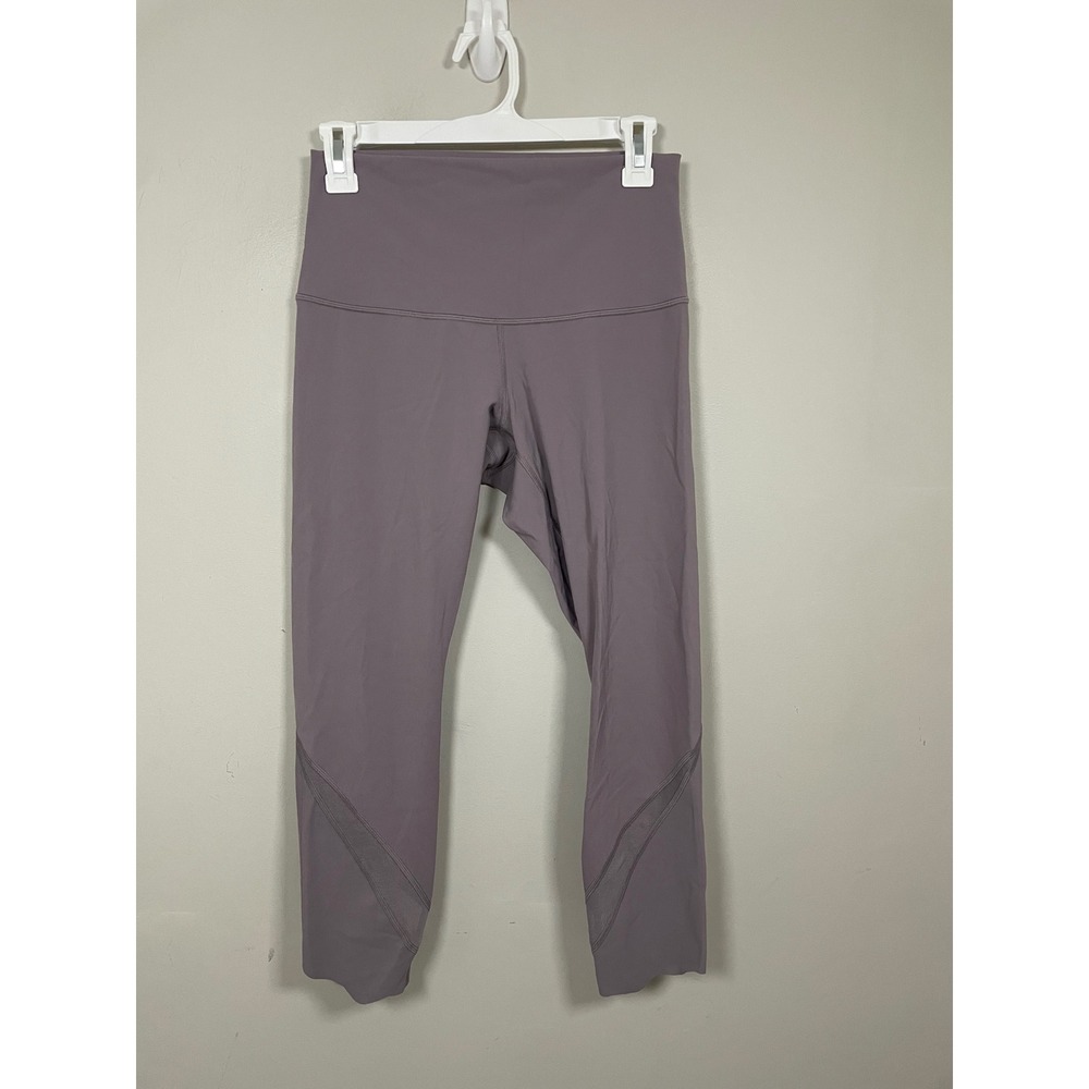Lululemon Wunder Under Crop High-Rise Roll Down Scallop Full-On Luxtreme 23" - Picture 2 of 7